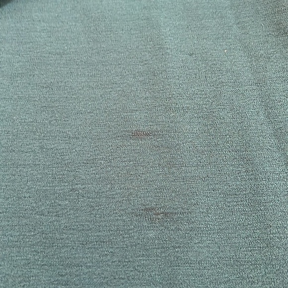 Texture and thread by MADEWELL Size S green cross over side tie dress - Picture 13 of 13